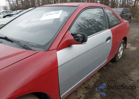 2005 Honda Civic Vp из США, поврежденный, VIN 1HGEM22165L018411
